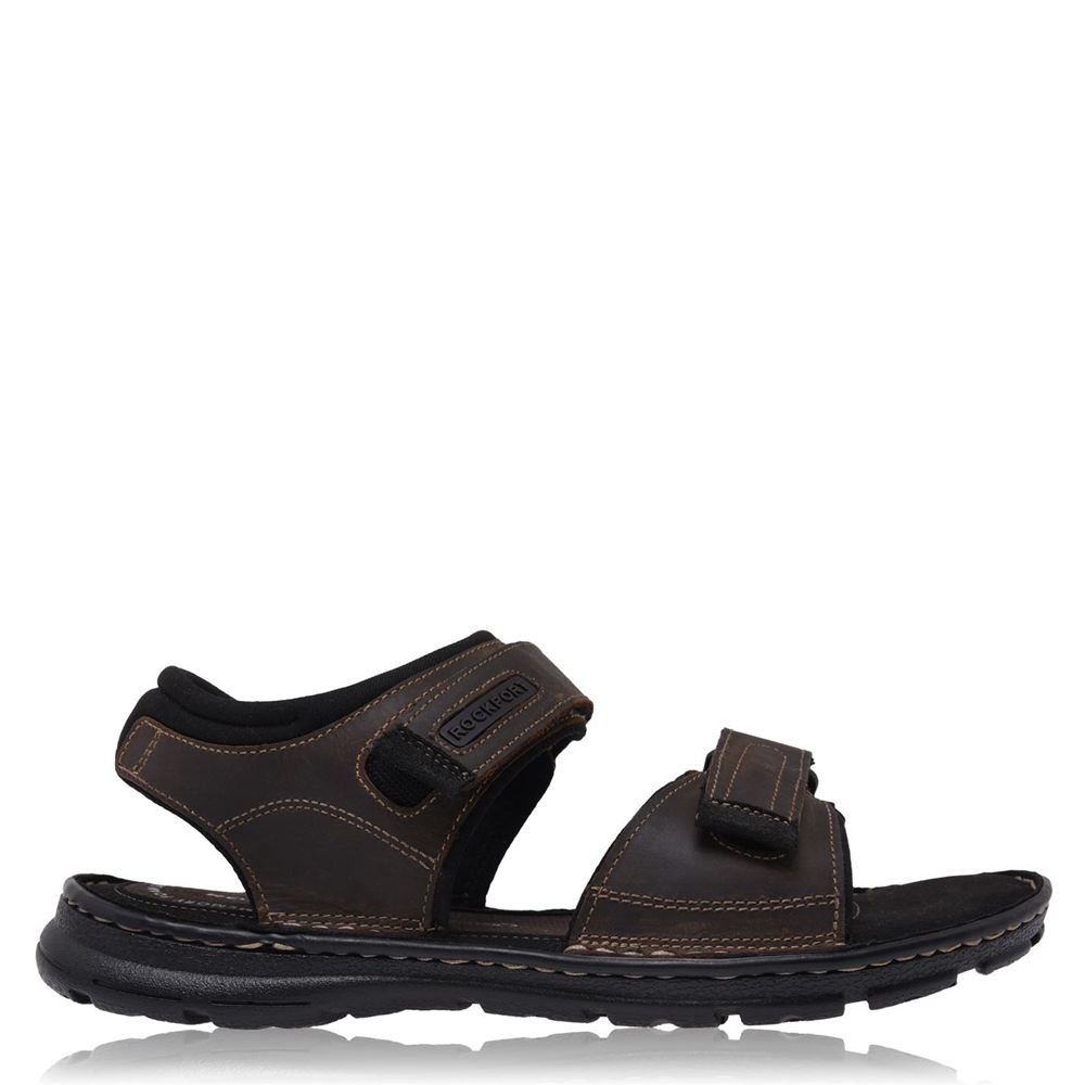 Rockport Canada Darwyn Footwear - Mens Sandals Brown (FIO061389)